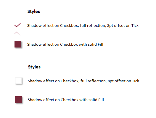 Checkbox Styles