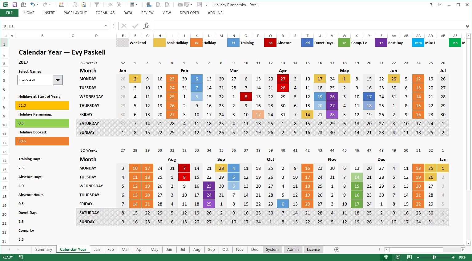 Holiday Planner Documentation